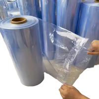 Film PVC souple bleu clair haute transparence pour emballage de lit et de couette, nappe imperméable en feuille de PVC