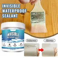 Scellant transparent invisible imperméable, revêtement nano anti-fuite, mastic d'étanchéité cristallin – Solution durable à réutiliser