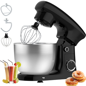 Robot culinaire électrique de cuisine domestique 5QT 300W, faible bruit, petit batteur à gâteau et à pâte - Product Image 1