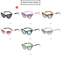 Nouvelles Lunettes de Soleil Rétro Œil de Chat Tendance pour Femmes 2026 – Protection UV400, Style Vintage, Vente en Gros, Idéales pour l'Extérieur et le Quotidien
