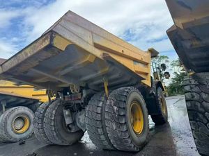 Camion minier hydraulique d'occasion Komatsu HD325 d'origine suédoise, camion minier d'occasion CATKomatsu en bon état, vente - Product Image 4