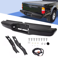 Paraurti posteriore completo in acciaio nero per Toyota Tacoma Truck 1995-2004