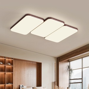 Lustre LED moderne en forme de nuage avec abat-jour en papier, base métallique, lumière blanc chaud 3500K, design asiatique, grande taille, luminaire de chambre à coucher - Product Image 1