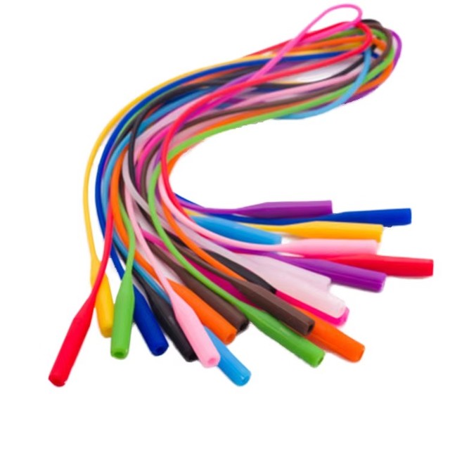 New Arrival Silicone Eyeglasses Retainers Anti-slip Eyeglass Cord Silicone Glasses Strap