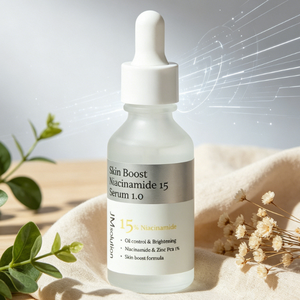 JMSOLUTION - Sérum Facial con 15% de Niacinamida, 30 ml, Glicerina, Ácido Hialurónico, Iluminador e Hidratante, Cuidado Facial Coreano - Product Image 1