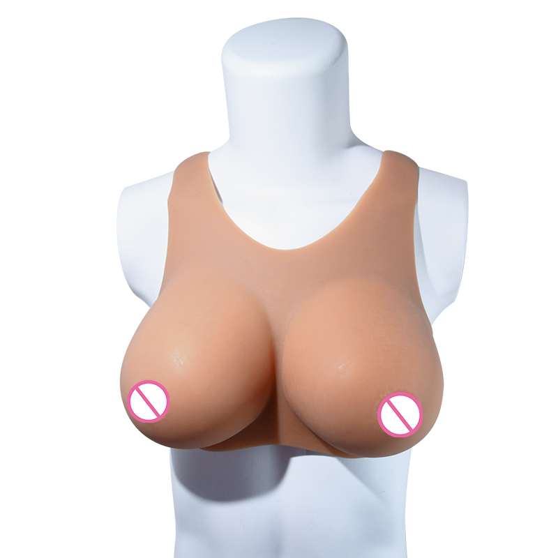 OEM/ODM Large Silicone Upgraded Vest Version Cosplay False Breasts Pseudonym Simulation Drag Queen For Crossdresser Transgender