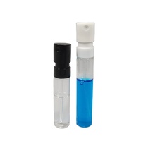 Flacons en verre de 1ml 2ml 3ml en gros d'usine échantillon personnalisé testeur de pulvérisation bouteille de parfum échantillon de parfum bouteilles en verre pour crème pour le visage