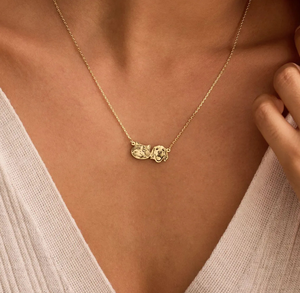 Collier personnalisé avec photo d'animal de compagnie gravée, pendentif portrait de chat ou de chien personnalisé, bijoux en acier inoxydable plaqué or, cadeau pour les <span class=keywords><strong>amoureux</strong></span> <span class=keywords><strong>des</strong></span> animaux - Product Image 5