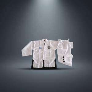 Dobok <span class=keywords><strong>TKD</strong></span> 2026 OEM de Alta Calidad, Uniforme de Taekwondo <span class=keywords><strong>ITF</strong></span> para Artes Marciales - Product Image 1