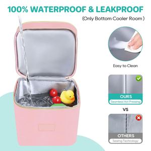 ODM/OEM Personalized Waterproof Best Seller Multi-Compartment Breastfeeding Cooler/Insulated Bags - Product Image 4