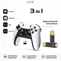 EDAFA M15 PLUS Game Stick Parts Controller-Plastik ABS Nirkabel BT 4.0 Kompatibel dengan Android & IOS