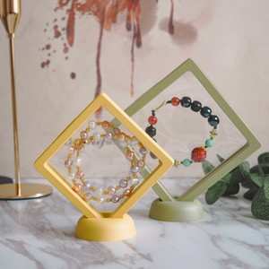 Jewelry Storage <b>Box</b> Transparent Floating Display Case Plastic Multi Color Bracelet Necklace <b>Earring</b> Organizer <b>Gift</b> Packaging - Product Image 3