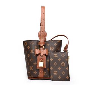 Top Ranking elegante bolso de cubo bolso cruzado de moda Vintage estampado personalizado mujeres bolso de hombro de lujo para mujer - Product Image 1