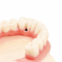 Modèle de restauration d'implant dentaire certifié ISO 9001 de qualité médicale Ecolab, couronne en zircone Malo Bridge pour l'enseignement dentaire