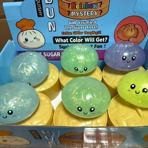 Ow in Dark 8.5Cm Jouets en forme de boulettes anti-stress, Boîte mystère, Squishies en forme de boulettes, Squishies en forme de petits pains, Maltose - Product Image 5