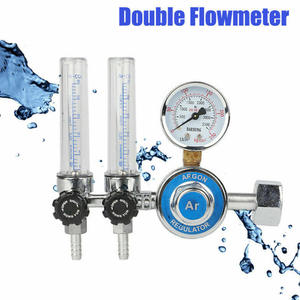 Brass and Aluminium MIG Welder Gas Regulator Tig <b>Flow</b> <b>Meter</b> Gauge for Industrial Use - Product Image 3