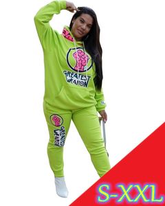 XM1169 deux pièces ensemble femmes vêtements tenue de <span class=keywords><strong>sport</strong></span> sweat à capuche imprimé deux pièces ensemble <span class=keywords><strong>sport</strong></span> décontracté 2 pièces ensemble femmes - Product Image 5