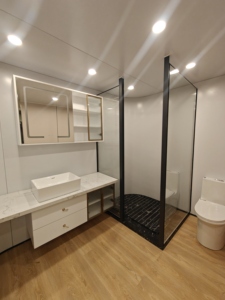 Casa Prefabbricata in Struttura d'Acciaio di Alta Qualità, Moderna Casa Modulare Prefabbricata per Abitazione Residenziale e Resort Vacanze - Product Image 6