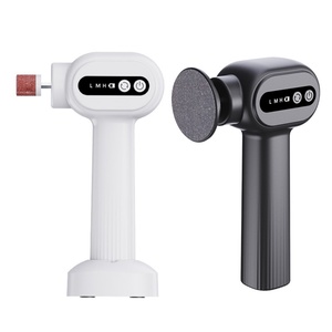 Professional Manicure Pedicure Kit Long Handle Dead <b>Skin</b> Grinder Foot Care Scrubber Charging Base Foot File Electric Foot Callus - Product Image 6