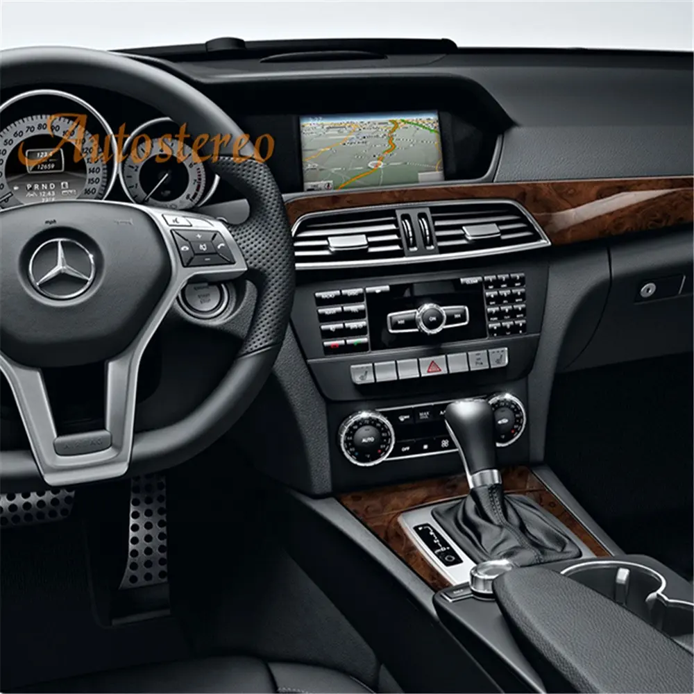 Android11 AutoStereo Mercedes Benz C sınıfı için W204 C180 C200 C65 C260 C63 C300 2011-2014 araba navigasyon multimedya oyuncu radyo