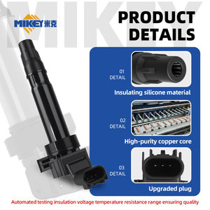 Fabricante 90919-02220 de la bobina de ignición de la calidad de MIKEY para Toyota Camry Corolla RAV 4 AutoPart - Product Image 3