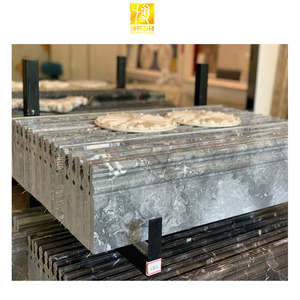 Hot Bán Đá Cẩm Thạch Tự Nhiên Khuôn Đường Biên Giới Thiết Kế Đá Dòng - Product Image 4