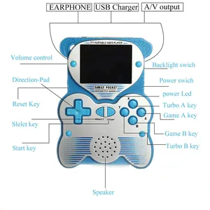 Pocket Video Game Speler Met 220 Games Draagbare Game Console Klassieke Gaming Speler Kinderen Geschenken