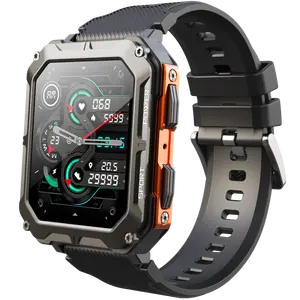 Valdus Outdoor Sport C20 Pro Smartwatch IP68 Waterproof 380mAh Long Time Standby Android Reloj Inteligente Smart Watch