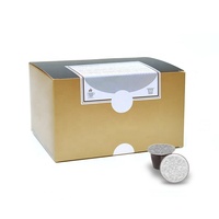 Café Blanc Carte Papier Impression Couleur Capsules de Café Emballage Papier Boîte Avec Couvercle Et Base