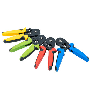 ZHCY Pipe Terminal Crimping Pliers 17.5cm Industrial Grade Rubber Handle For Electrical Wiring - Product Image 2