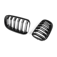 Calandre avant double lamelles noir brillant pour BMW E92 Coupé E93 Cabriolet LCI 2010-2013 ABS Vente en gros