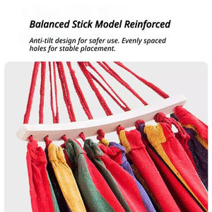 Hamaca Ligera Antivuelco para Acampar, Hamaca Portátil Resistente al Desgaste para Picnic y Senderismo - Product Image 3