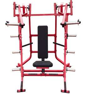 Commercial Steel Multi-Functional Plate Loaded Gym Equipment Press Trainer for Chest & Back Muscle <b>Strength</b> <b>Training</b> K2032 Gym M - Product Image 2