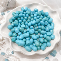 Cabochons de pierres précieuses naturelles bleues en forme de balle, taille brillant rond, pour la fabrication de bijoux DIY en gros