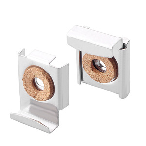 Stainless Steel <b>Mirror</b> Wall Mount Bracket With Cork Pad For Bathroom Glass <b>Mirror</b> Fixing - Product Image 1