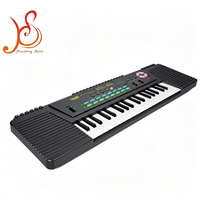 Piano Electrónico HUASHENG de 37 Teclas, Plástico, con Altavoz Integrado, 8 Timbres, 8 Ritmos, 4 Percusiones, Control de Volumen y Tempo
