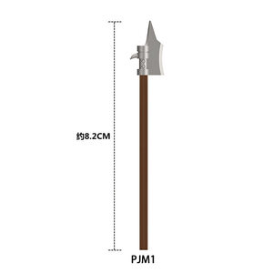 Set de Bloques de Construcción, 12 Estilos, Armas de Soldados Medievales, MOC, Accesorios para Escenas DIY, Compatible con Ladrillos Pequeños, Regalo Educativo para Niños - Product Image 5