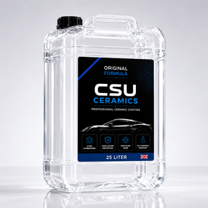Revestimiento Cerámico Profesional CSU CERAMICS Fórmula Original 25 Litros |   Tecnología de Organosilanos y Polisiloxanos |   Ultra Hidrofóbico - Product Image 1
