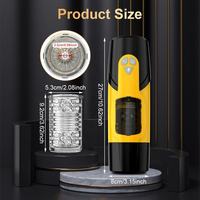 Masturbateur pour homme à rotation télescopique automatique OEM Sex Toys pour masturbation vaginale Jouet pour poupée réelle