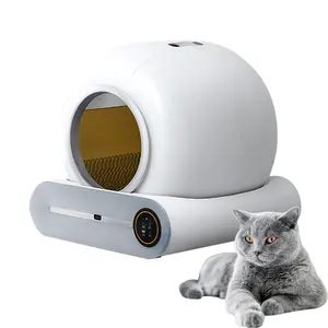 トレンド製品2022新着全自動猫トイレセルフクリーニングWifiリモコン猫トイレロボット