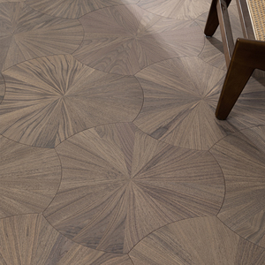 Lá Sen sàn gỗ, 15mm gỗ cứng đa lớp sàn, Gỗ Óc Chó màu đen cao cấp cho phòng khách và phòng ngủ - Product Image 4