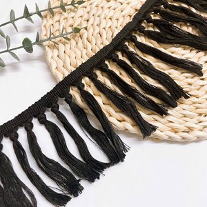 Jfl027 Hot Bán Mềm Thiết Kế Hiện Đại Máy Dệt Bông Ren Quần Áo Nhà Dệt May Phụ Kiện Ren Tua Rìa Ren - Product Image 3