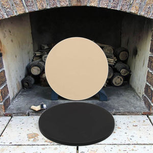 Kit de horno de <span class=keywords><strong>pizza</strong></span> de cerámica negra cuadrado definitivo: sartén de cordierita + cáscara de bambú + cortador para hacer <span class=keywords><strong>pizza</strong></span> sin esfuerzo - Product Image 2