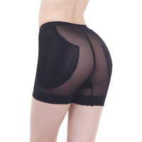 Short de contrôle taille haute Shapers pour les fesses Rehausseur de hanche et de fesses Booty Lift Éponge Coussinets Culottes
