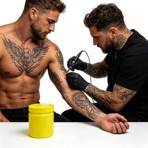 Crema para tatuajes de textura fina, directa de fábrica, para salones de tatuajes y estudios de belleza en todo el mundo, envío rápido - Product Image 1