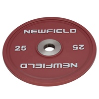Poids de musculation en fonte en gros, surface avec revêtement en poudre, logo personnalisé, musculation en salle de sport
