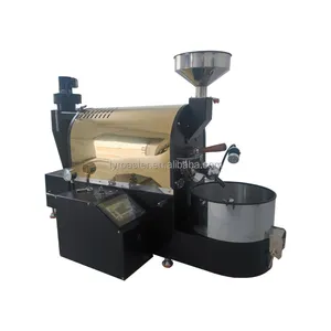 Promotion Factory Supply 1kg 2kg 3kg 5kg 6kg 12kg LPG Gas Coffee Roasters Electric Coffee Bean Roaster And Free Gift MOQ 1set