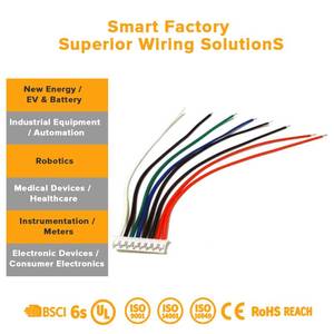 สายเคเบิลหุ้มยางฉนวนแบบยืดหยุ่นสำหรับงานหนัก ยี่ห้อ XPB สำหรับอุตสาหกรรม IoT คอมพิวเตอร์ รถจักรยานยนต์ เครื่องจักร เซ็นเซอร์ ตรวจจับการสั่นสะเทือน - Product Image 3