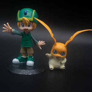 Figuras de acción y adornos de 8 modelos Digimon de Yagami <span class=keywords><strong>Taichi</strong></span> Ishida Yamato Agumon Greymon Gabumon Takaishi Takeru Digimon - Product Image 4
