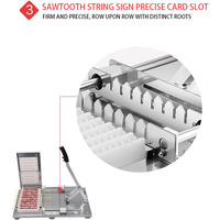Machine manuelle à brochettes en acier inoxydable pour barbecue, outils pour brochettes de mouton, agneau et viande, machine à enfilser les brochettes